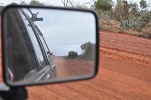 On the Mereenie Loop Road