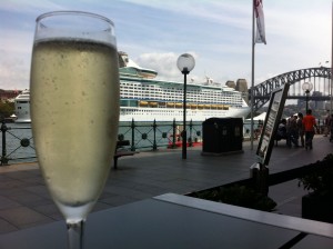 Champagne-by-the-harbour