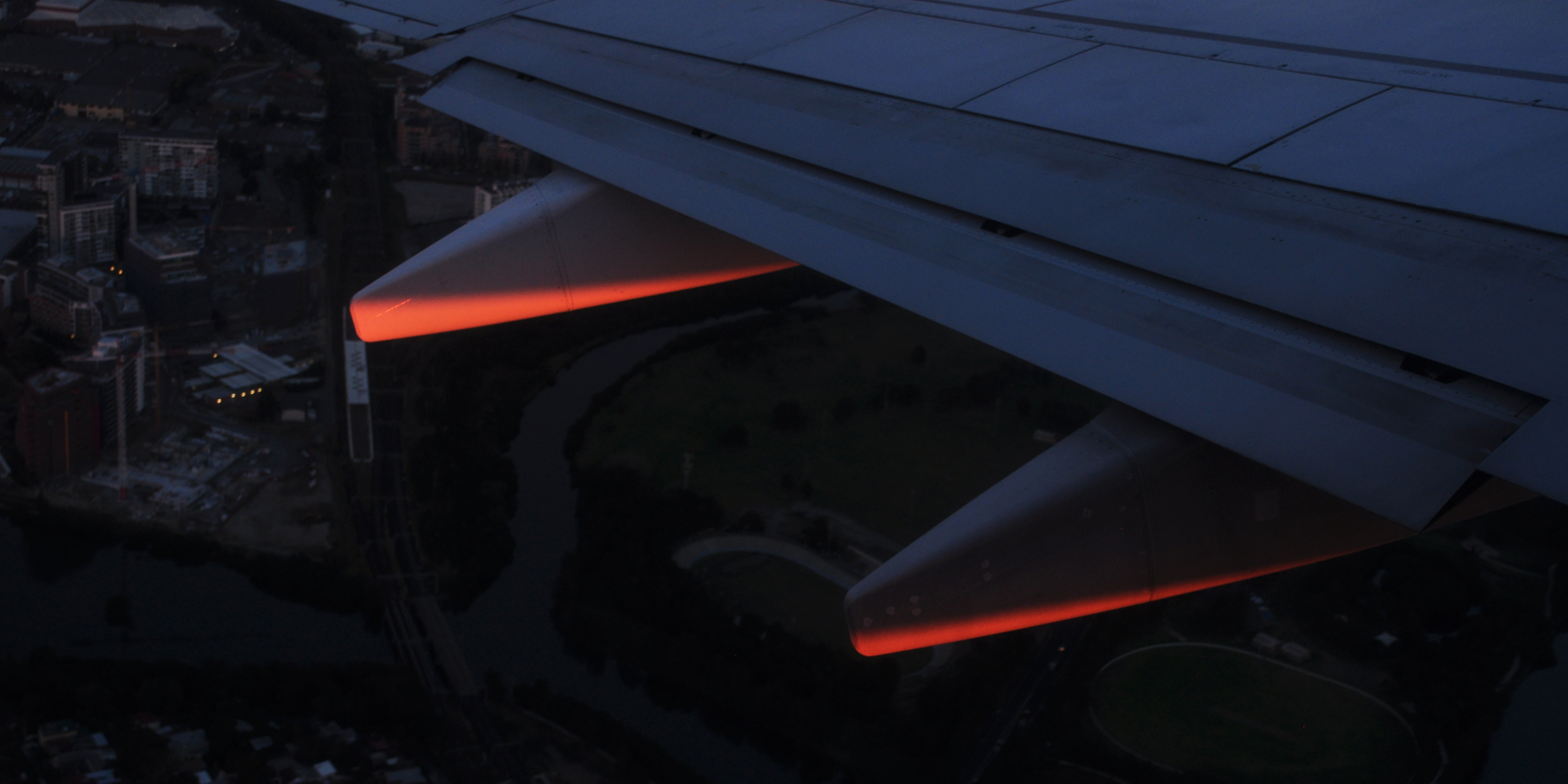 Sunrise over Sydney Airport