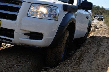 Stuck in ruts