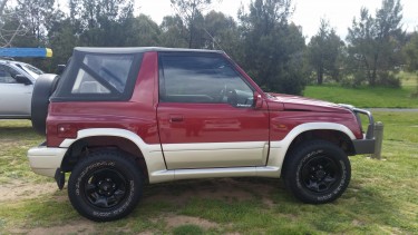 My new Suzuki Vitara 4x4