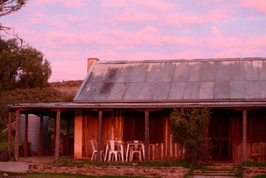 Sunrise over the Captains Cottage