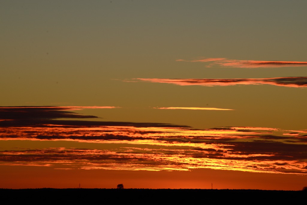 Sunset from the Parachilna Pub