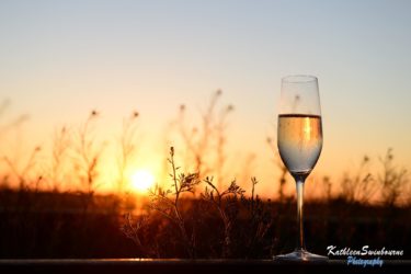 Champagne on the Ghan