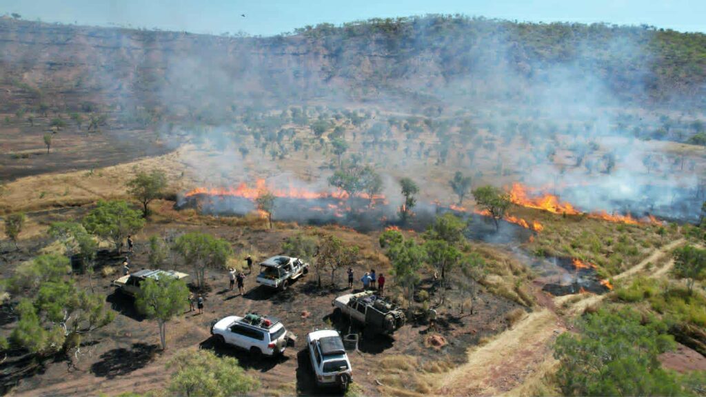 Burning season on the Oombi Tra k